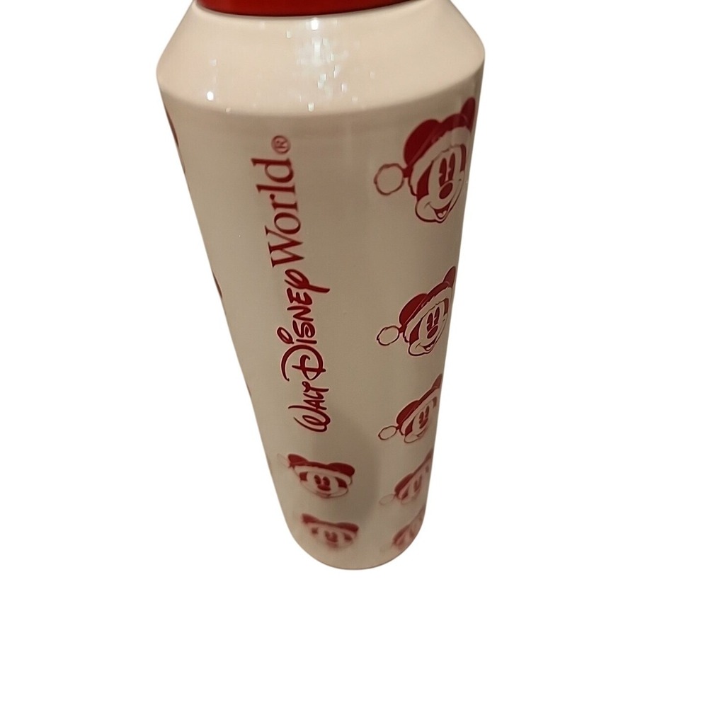 2022 Disney‎ Parks Christmas Mickey Mouse Santa Starbucks Holiday Metal Tumbler